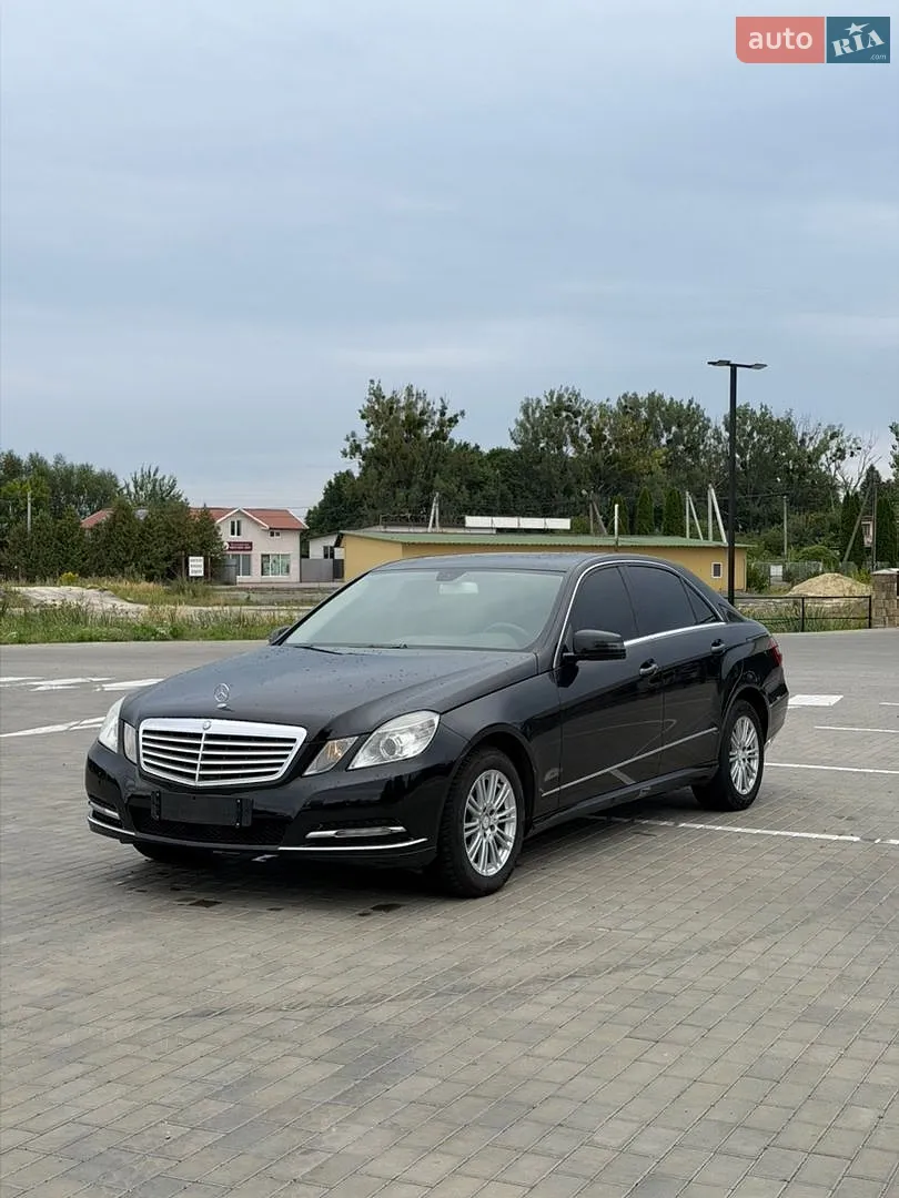 Mercedes-Benz E-Class 2009 — 1