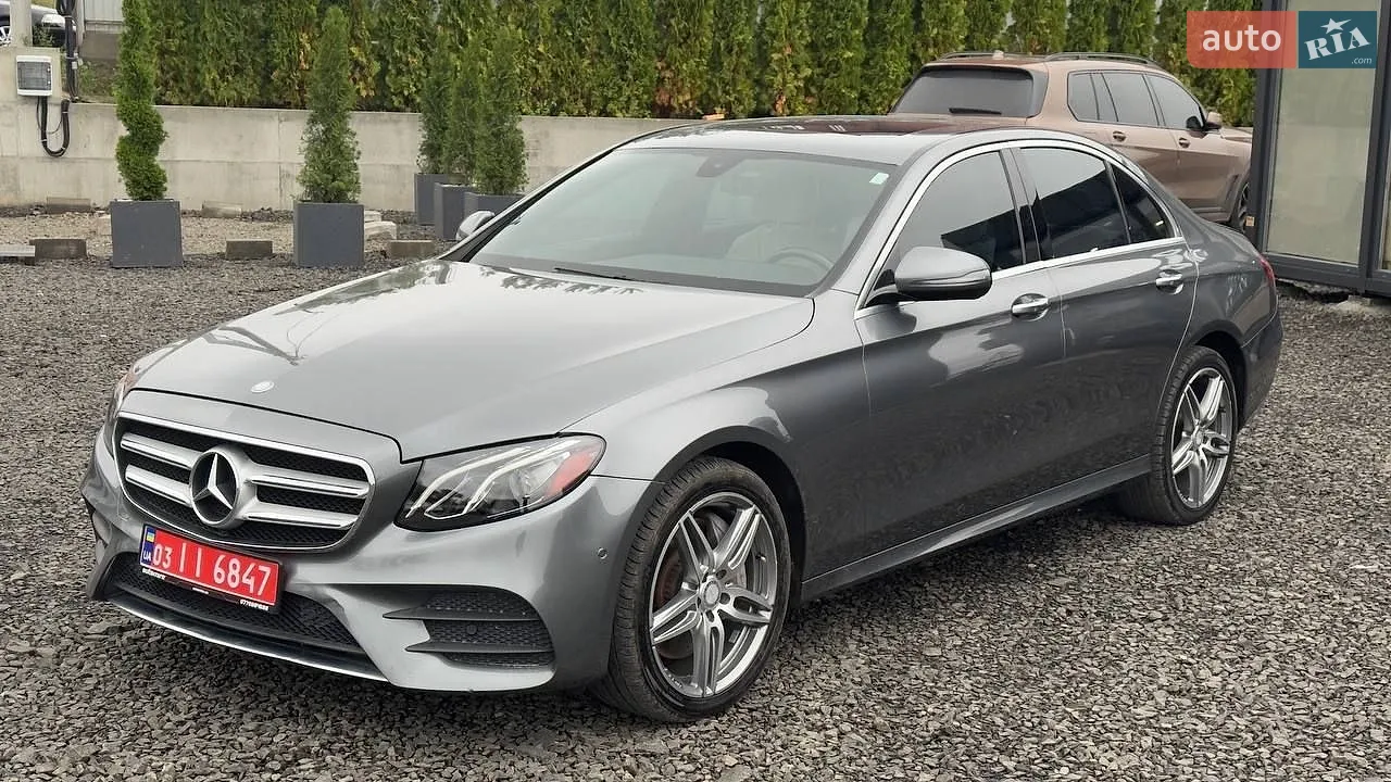 Mercedes-Benz E-Class, 2016