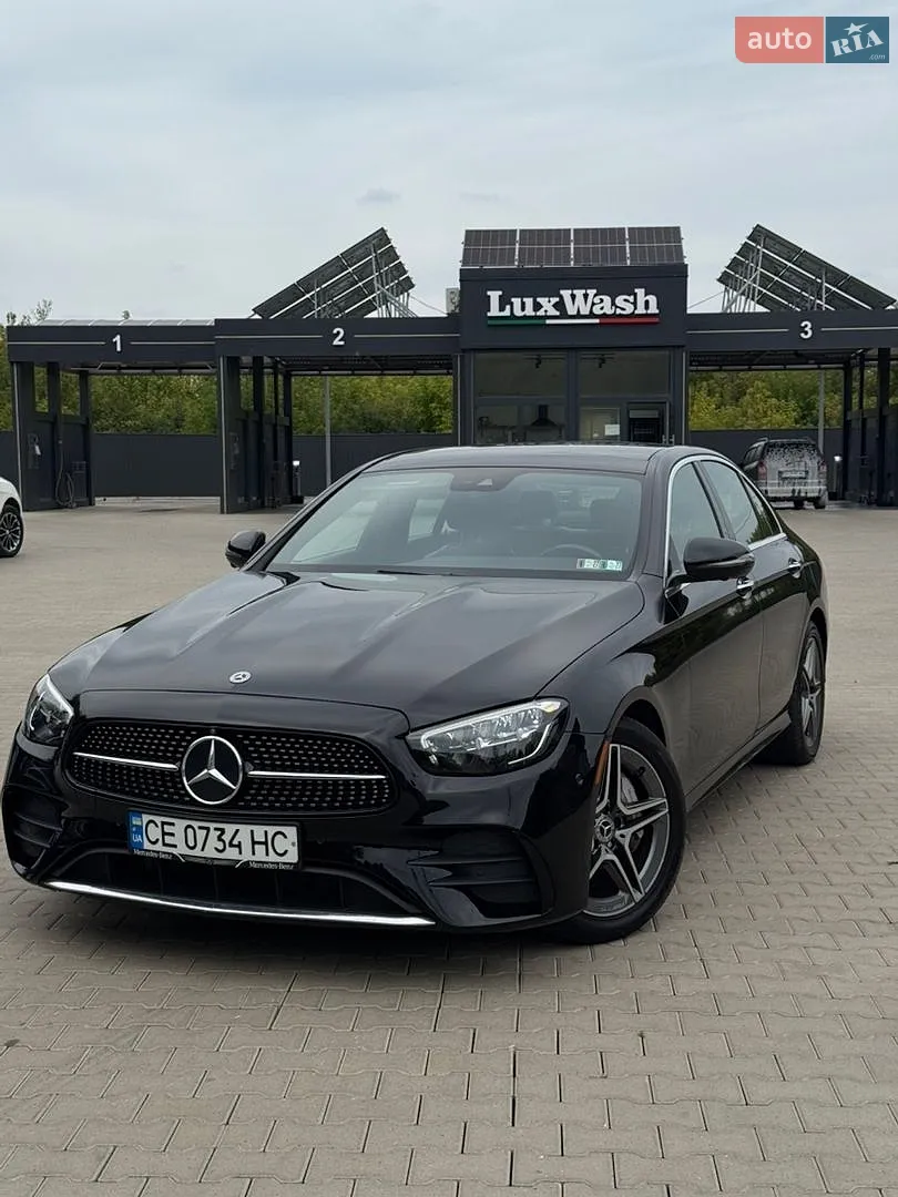 Mercedes-Benz E-Class, 2022
