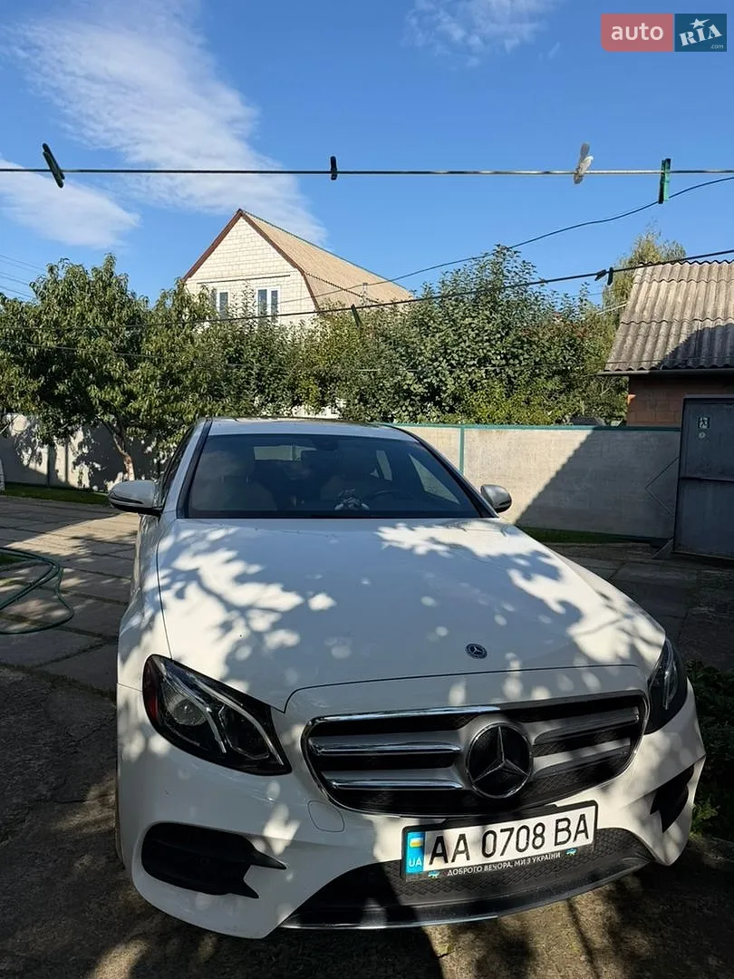 Mercedes-Benz E-Class, 2017