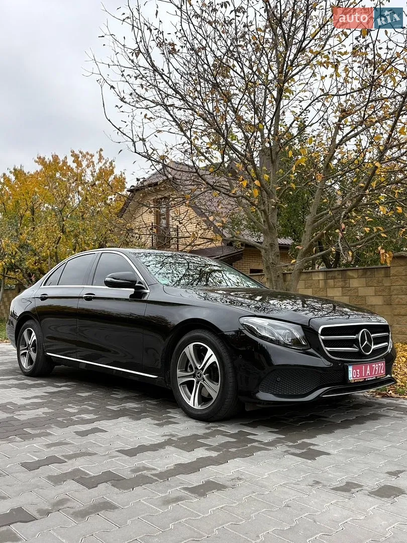 Mercedes-Benz E-Class, 2019