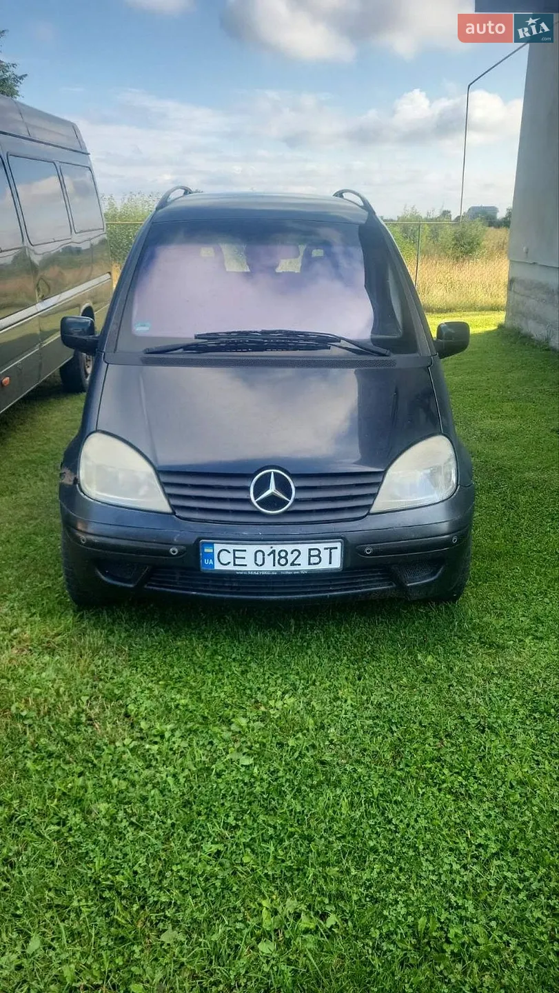 Mercedes-Benz Vaneo, 2002