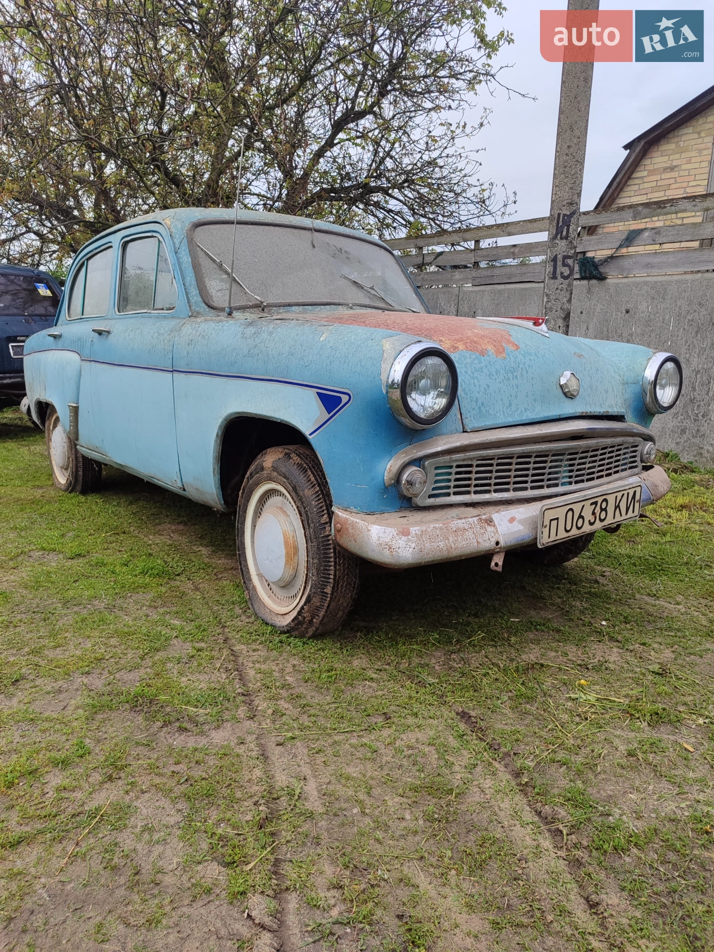 Москвич/АЗЛК 407, 1960
