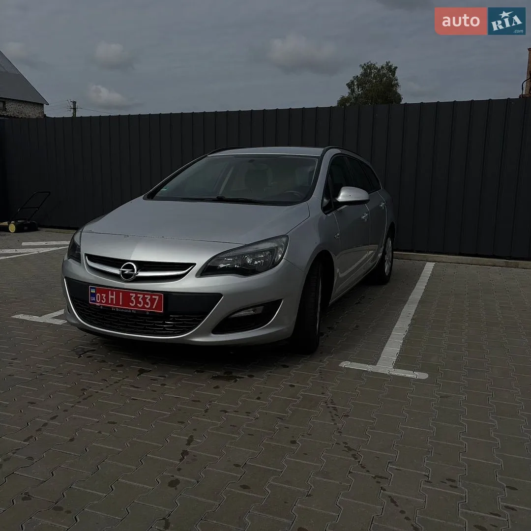 Opel Astra, 2014