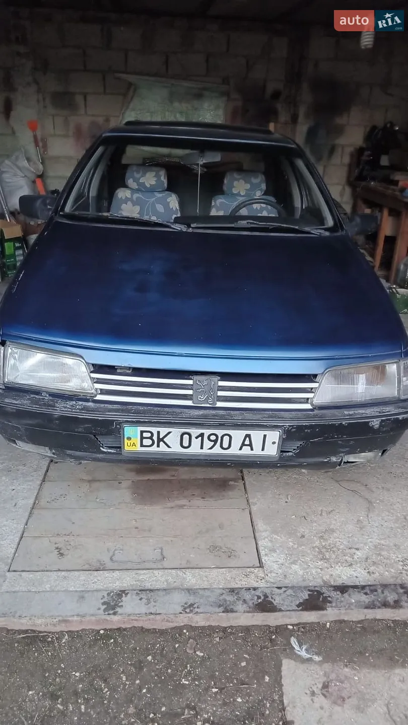 Peugeot 405, 1987