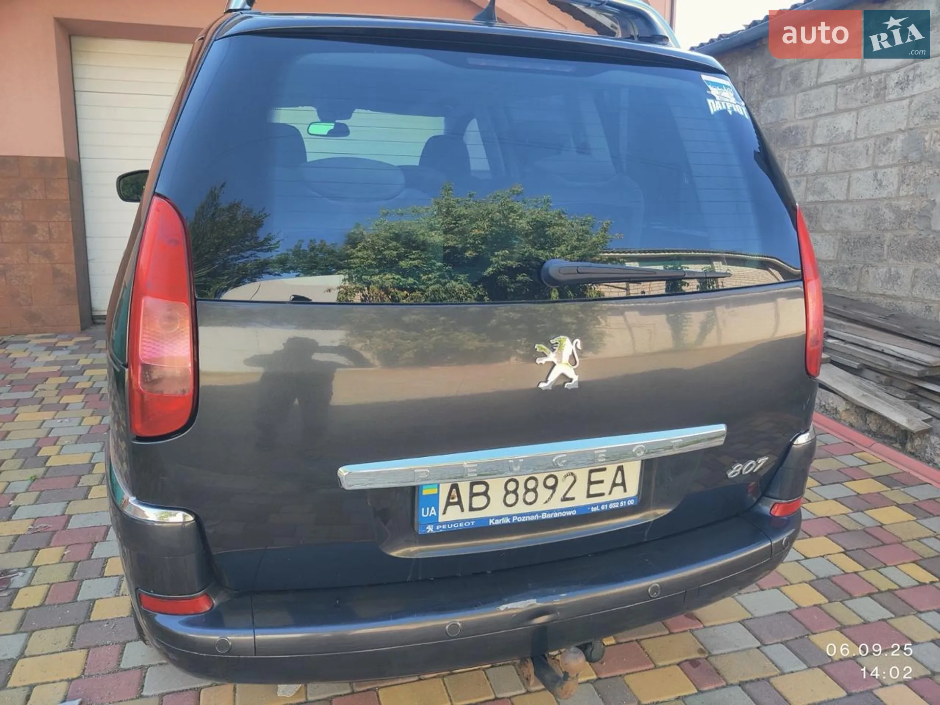 Peugeot 807, 2011