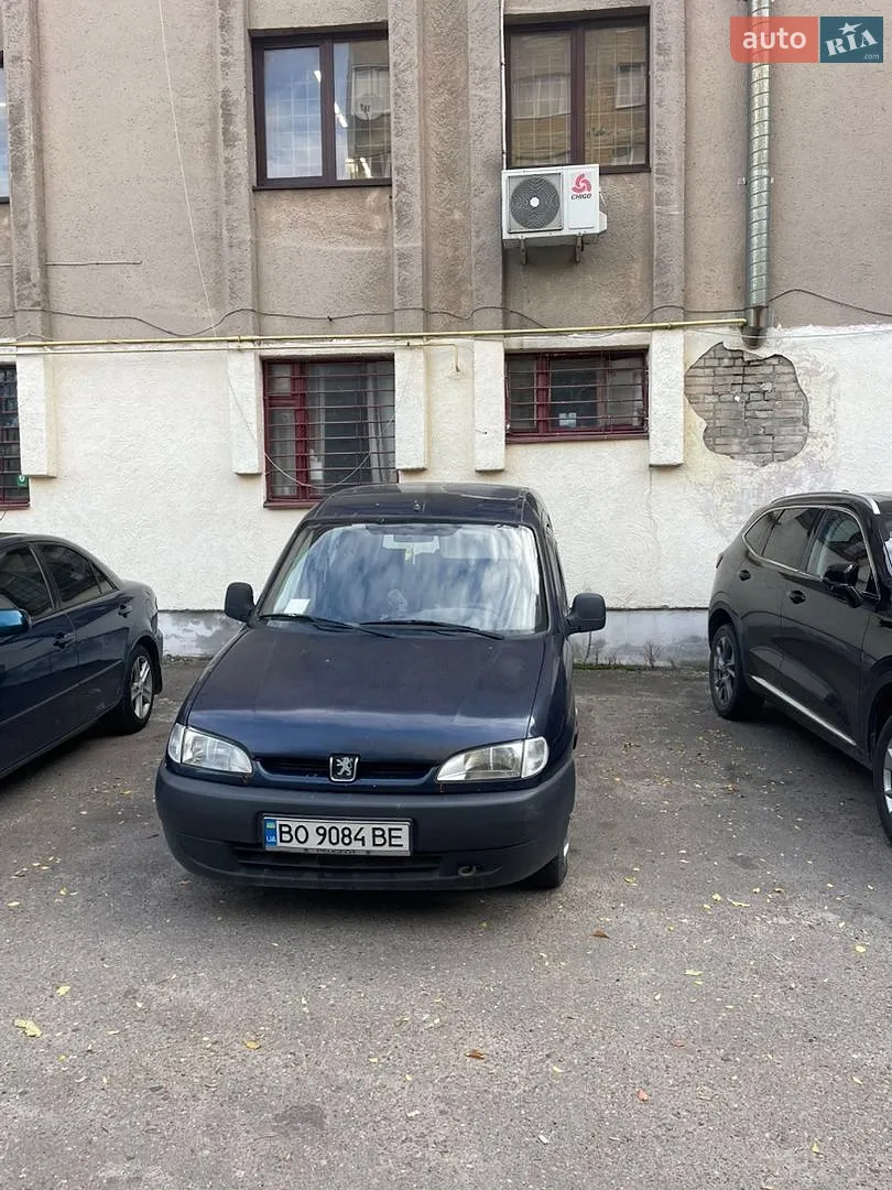 Peugeot Partner, 2001