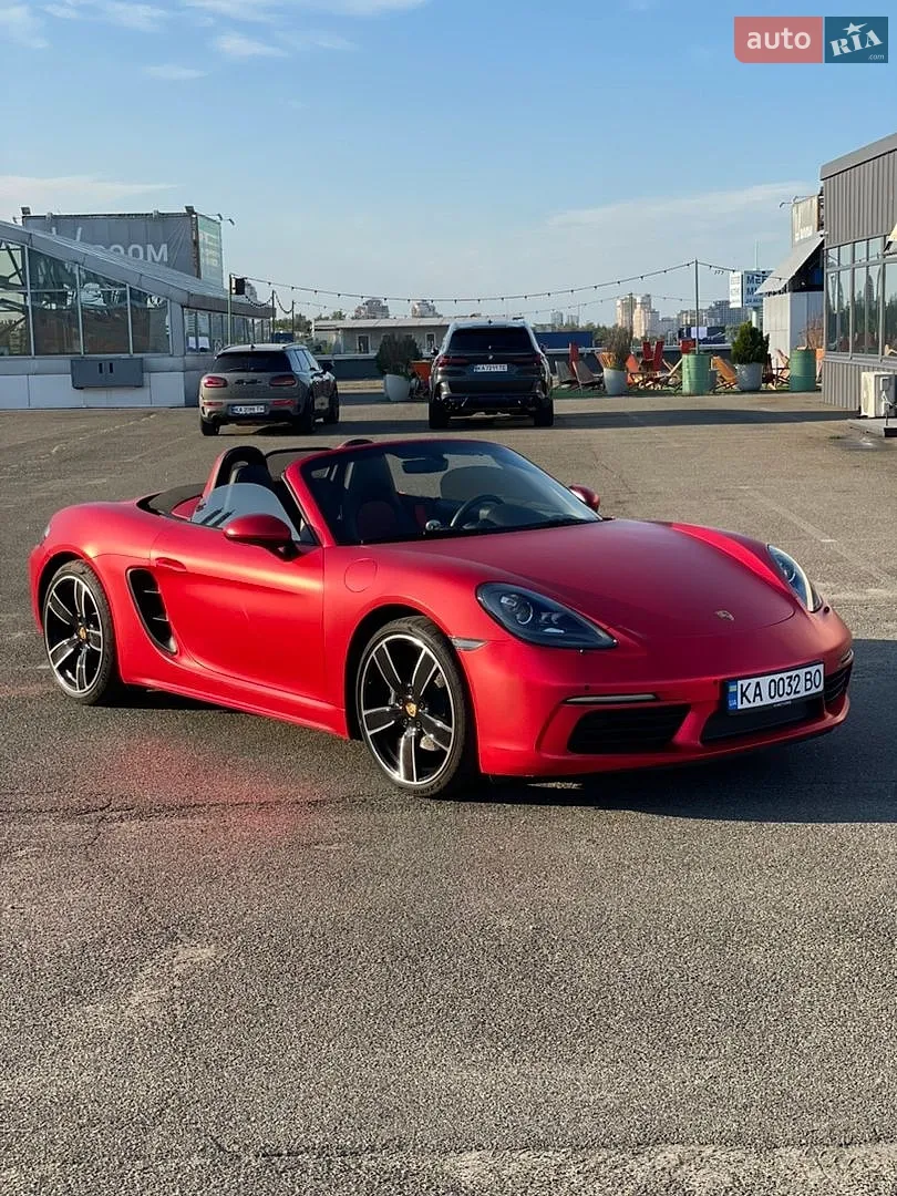 Porsche 718 Boxster, 2019
