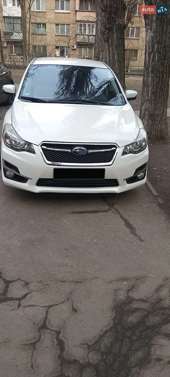 Subaru Impreza, 2016