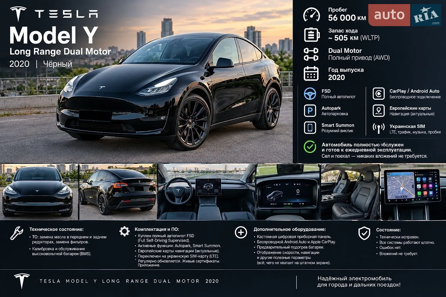 Tesla Model Y, 2020