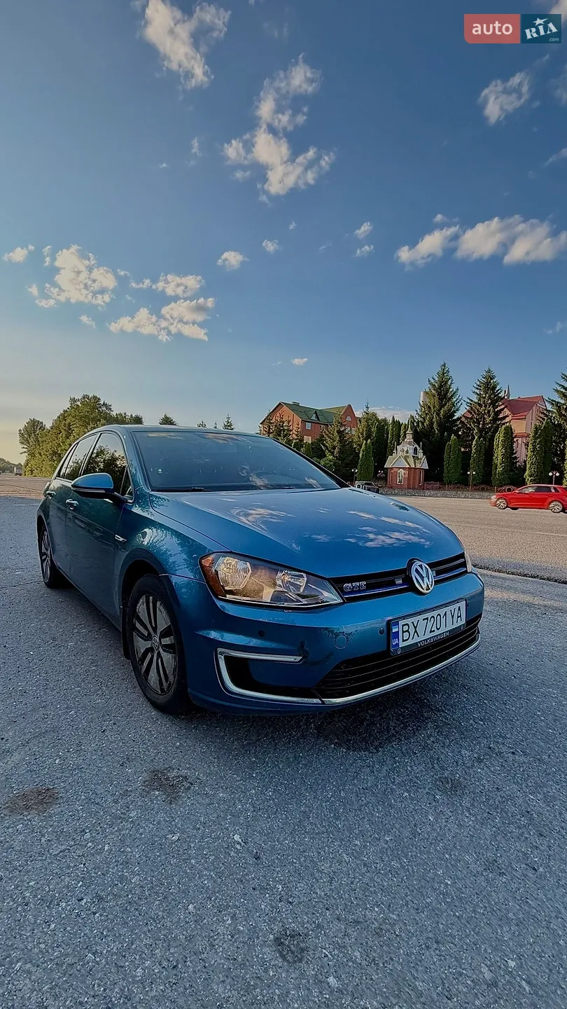 Volkswagen e-Golf, 2016