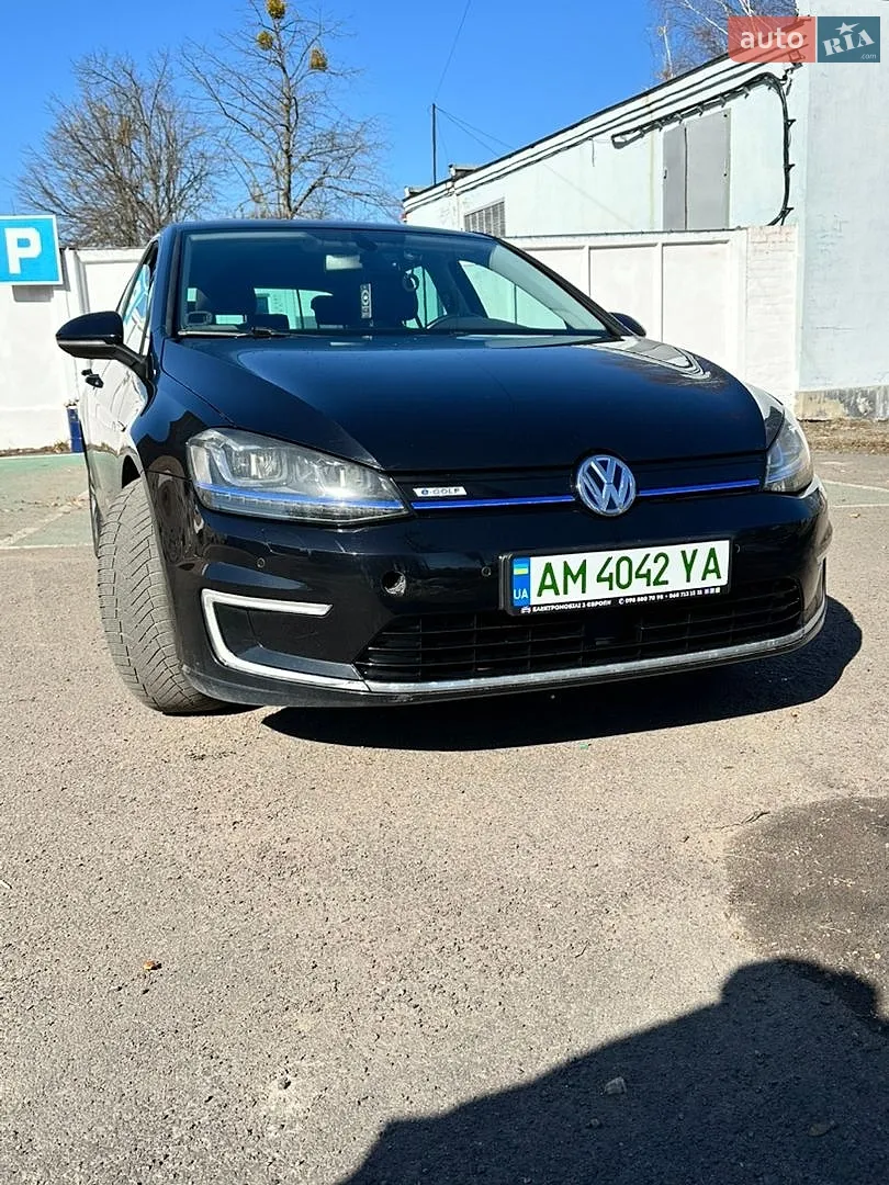 Volkswagen e-Golf, 2016
