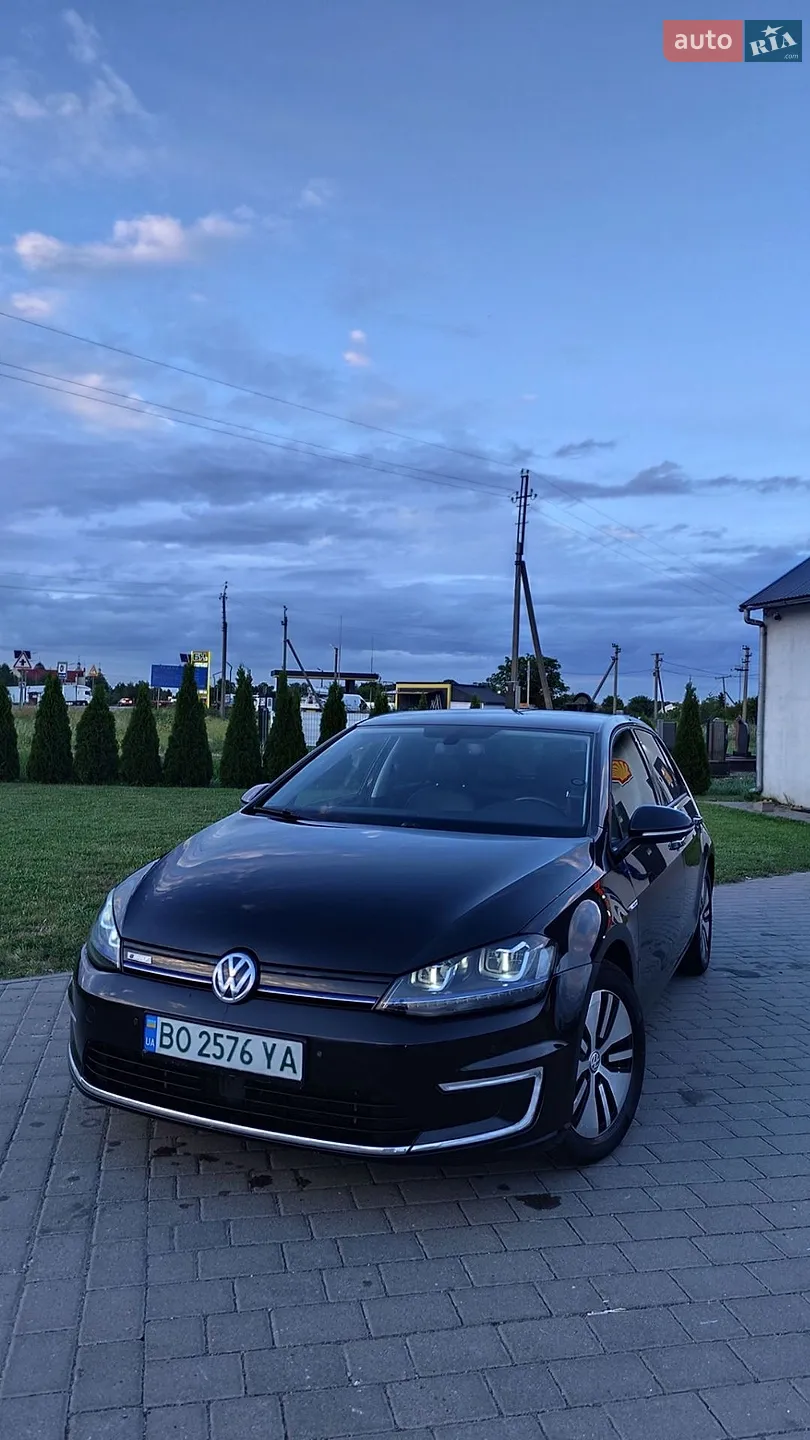 Volkswagen e-Golf, 2014