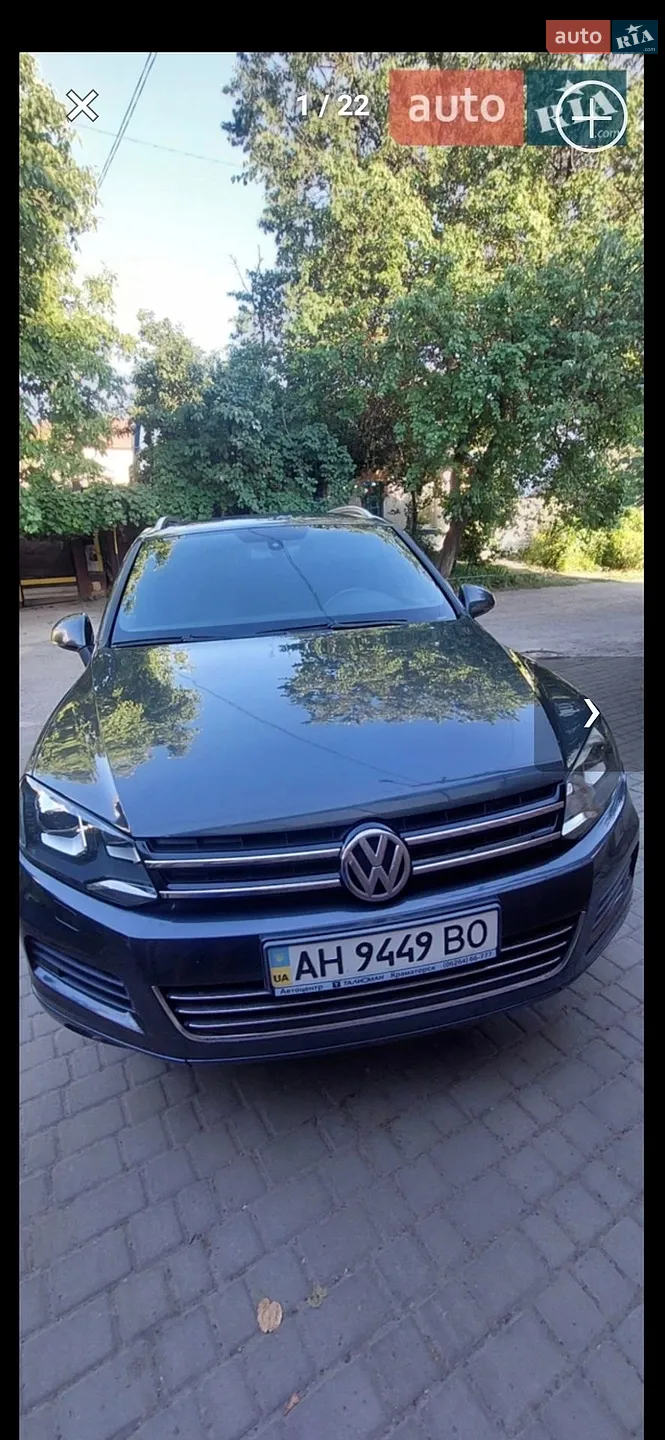 Volkswagen Touareg, 2012